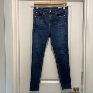Rag & Bone Dark Blue Skinny Jeans